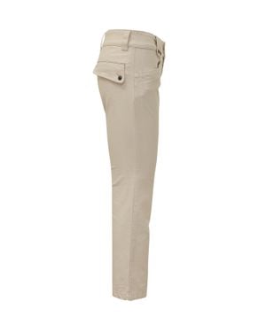 Isabel Marant Isabel Birdy Straight-Leg Pants - Natural