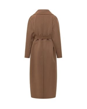 Max Mara Penelope Wool Overcoat - Brown