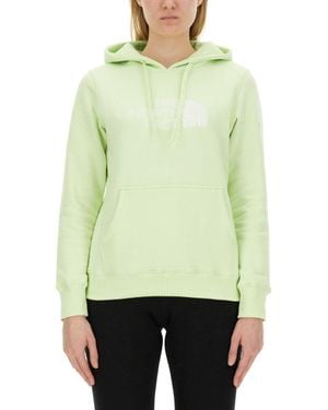 The North Face Sweatshirt With Logo - Green