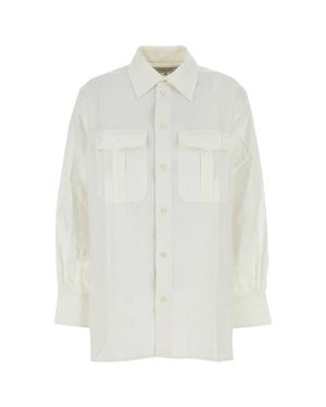 Marine Serre Cotton Shirt - White