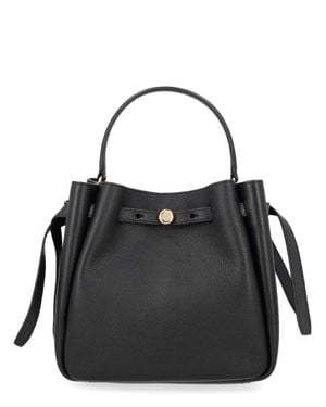 Tory Burch Romand Bucket Handbag - Black