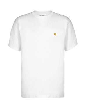 Carhartt Classic Logo Cotton T-Shirt For - White