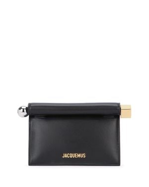 Jacquemus Mini Round Clutch Bag - Black