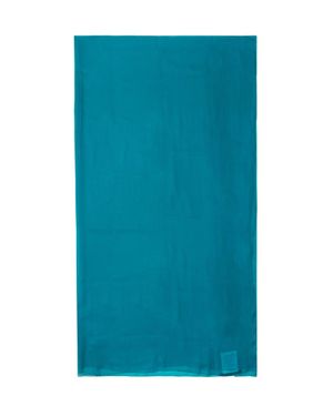 Alberta Ferretti Foutherd Style Monocolore Mini Scarf - Blue