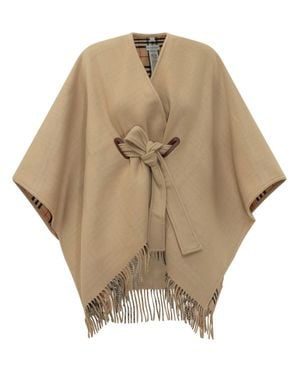 Burberry 130X130 Stole - Natural