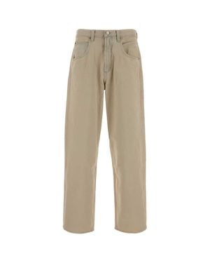Agolde Sand Denim Jeans - Natural