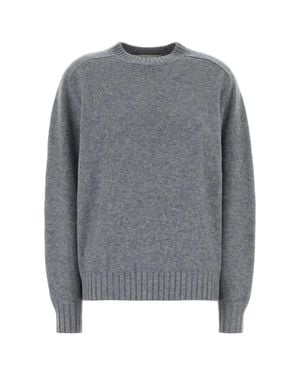 Carven Cashmere Oversize Sweater - Gray