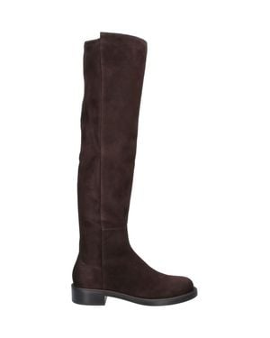 Stuart Weitzman Tall Suede Boots - Brown