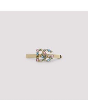 Dolce & Gabbana Dolce & Gabbana Brass Pin - Metallic