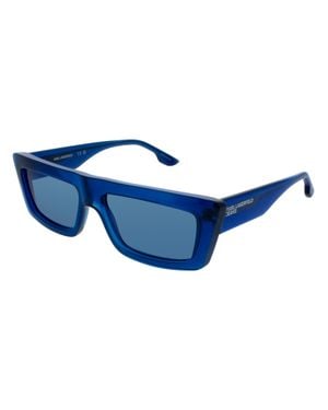 KARL LAGERFELD Sleek Plastic Sunglasses For The Modern Look - Blue