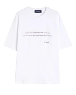 Sportmax Casual Round Neck Short Sleeve T-Shirt - White