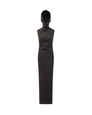 Monot Chic Mini Suit With Hood - Black