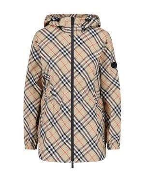 Burberry Lightweight Polyester Jacket - White