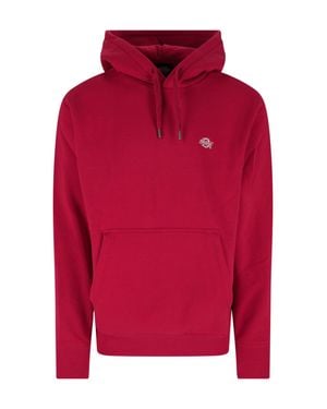 Dickies Fleece Knit Sweatshirt Sweater - Red