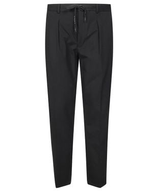 Circolo 1901 Technical Drawstring Pants For - Black
