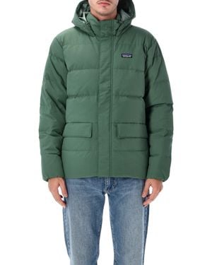 Patagonia Sisar Down Hooded Jacket - Green
