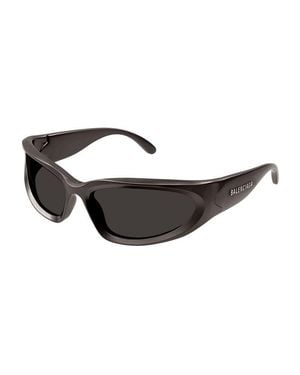 Balenciaga Bb0157S Sunglasses - Black