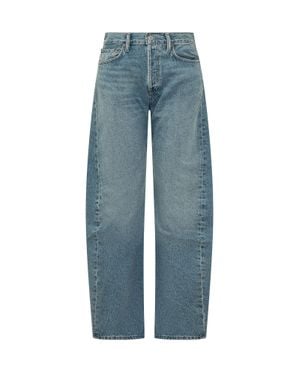 Agolde Spiral Jean - Blue