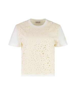 Moncler Crew-Neck T-Shirt - White