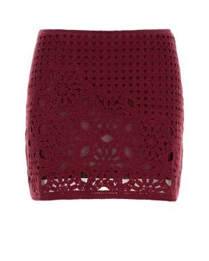 FRAME Postcard Print Tank - Red