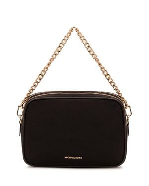 MICHAEL Michael Kors Chained Camera Crossbody Bag - Black