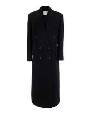 IVY & OAK Ivy & Oak Circe Wool-Nylon Jacket With Classic Collar And Long Sleeves - Black