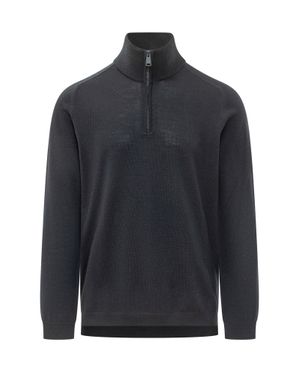 Premiata Wool Knit Sweater - Blue
