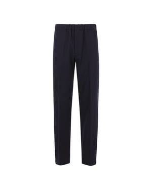 Lardini Elasticated Waistband Pants - Blue