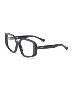 Max Mara Inspired Mini Sunglasses With Clear/-Light Blocking Lenses - Multicolor