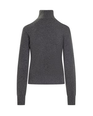 Ami Paris Fashionable Dolcevita Sweater - Gray
