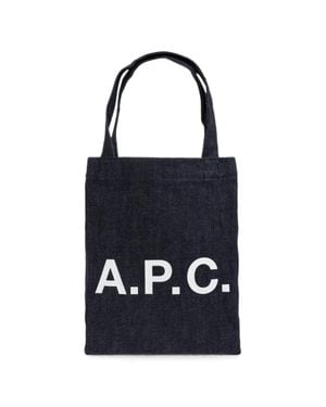 A.P.C. A. P.C. Mini Cotton Bag For - Blue
