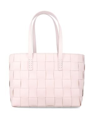 Dragon Diffusion Chic Mini Cow Leather Bag - Pink