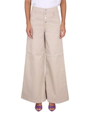 Department 5 Yoko Extraflare Pants - Natural