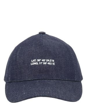 A.P.C. Logo Baseball Hat - Blue