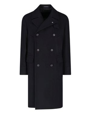 Tagliatore Wool-Cashmere Blend Jacket - Black