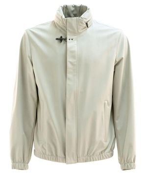 Fay Elegant Mini Coat For - Gray