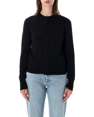 Extreme Cashmere The Little 2 Mini Cashmere Cardigan - Black