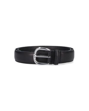 sunflower 100% Leather Belt For - Black