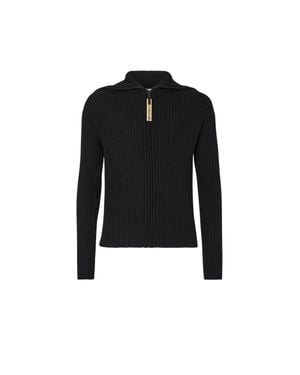 Fendi Wool Cardigan - Black