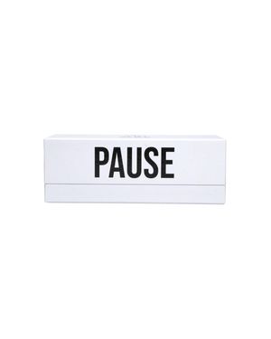 Anya Hindmarch Pause Box Clutch - White