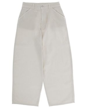 Lemaire Cotton Pants - White