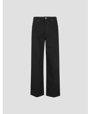 Lemaire Contemporary Tailored Paintnts Edition - Black