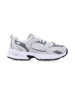 New Balance Boys' 530 Lace-Up Sneaker With Abzorb Cushioning - White