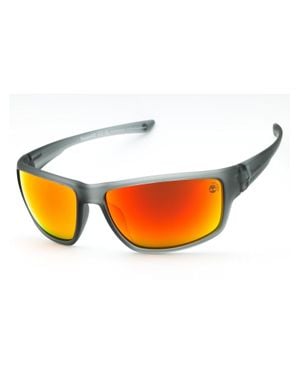 Timberland Tb00003 Rectangular Polarized Sunglasses For - Orange