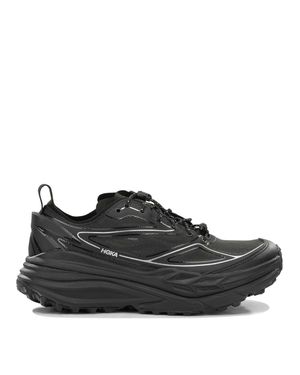 Hoka One One "Stinson One7" Low-Top Sneakers - Black