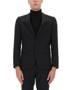 BOSS Wool-Blend Jacket - Black