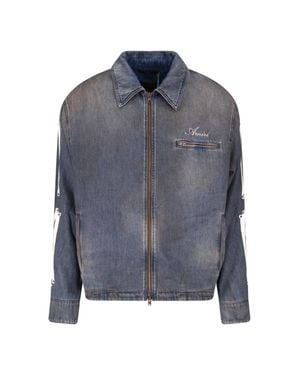 Amiri 100% Cotton Jacket - Blue