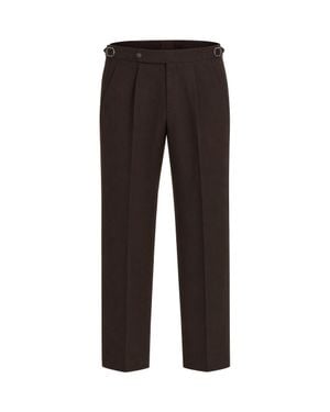BOSS Pleated Tailored Pants - Black