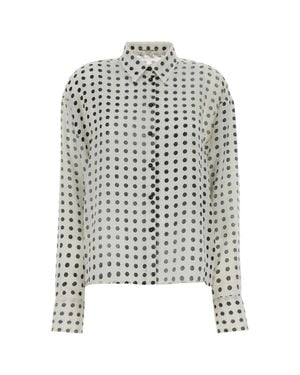 Ermanno Scervino Regular Polka Dot Shirt - White