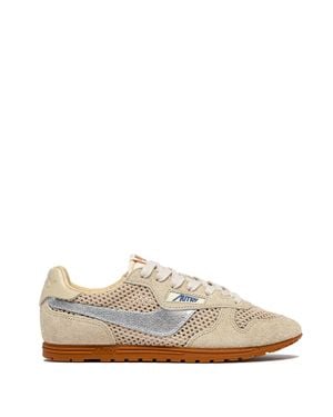 Autry Chic Flat Shoes For - White